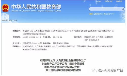 喜報(bào) 亳州這所學(xué)校通過(guò) 國(guó)家中等職業(yè)教育改革發(fā)展示范學(xué)校 驗(yàn)收啦